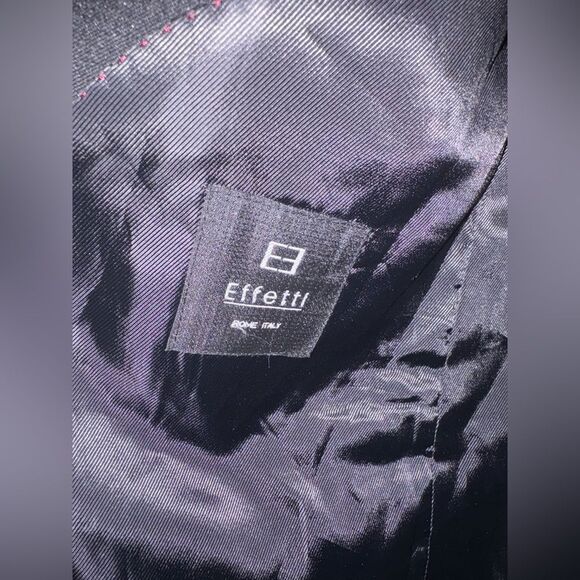 Effetti hand tailored black blazer size 44R - Picture 5 of 8